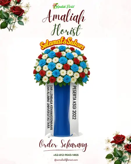 Standing Flowers Rumah Duka Adi Guna Purwokerto